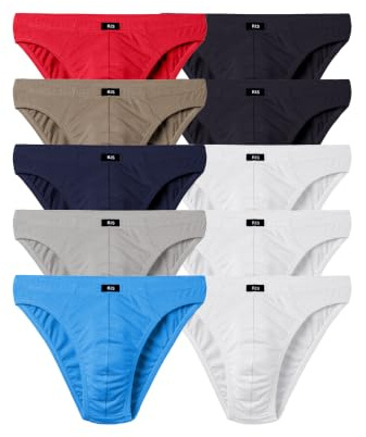 H.I.S Herren Slip | Komfortbund, Baumwoll-Mix: Elastisch & formstabil, figurbetonter Schnitt