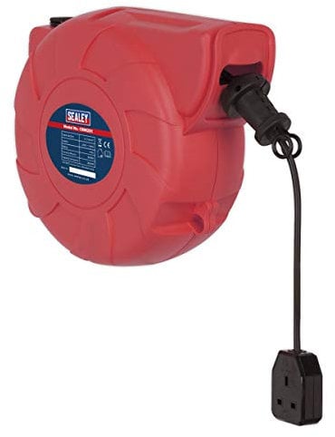 Sealey Crm251 Cable Reel System Retractable 25Mtr 1 X 230V Socket