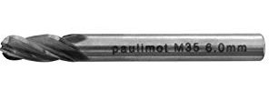 PAULIMOT Kugelkopffräser 4-schneidig 6 mm