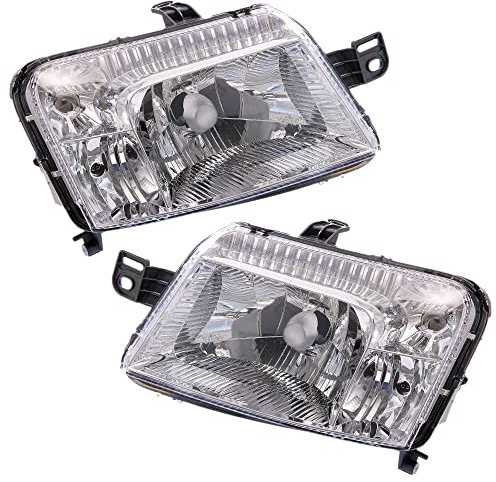 BESTPRICE 2x Hauptscheinwerfer vorne links + rechts Frontscheinwerfer, Kompatibel mit FIAT PANDA (169_), PANDA Kasten/Schrägheck (169_)