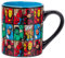 Silver Buffalo Marvel Avengers Comics Grid Jumbo Ceramic Coffee Mug, 20-Ounces