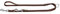 HUNTER Verstellbare Hundeführleine EXTRA LONG, Farbe: braun, 4-fach verstellbar, extra lang, robustes Nylon, pflegeleicht, Größe: 25/300