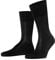 FALKE Herren Socken Tiago M SO Baumwolle einfarbig 1 Paar, Schwarz (Black 3000), 43-44