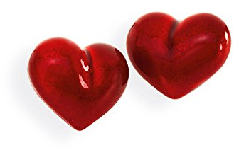 Heartbreaker Damen- Ohrstecker Herz my only one mit Brandlack LD AT 24 RM