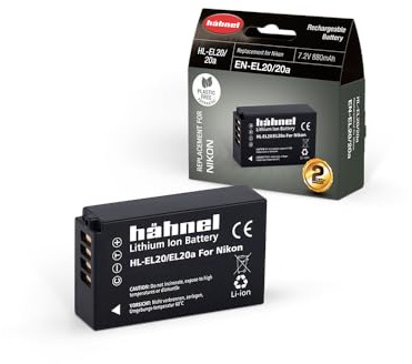 Hähnel - HL-EL20/20a Nikon - Camera Accessories - Li-Ion Battery