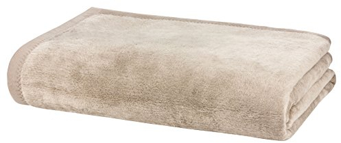 Moon Kuscheldecke Wohndecke Wolldecke 150x200 dunkelbeige