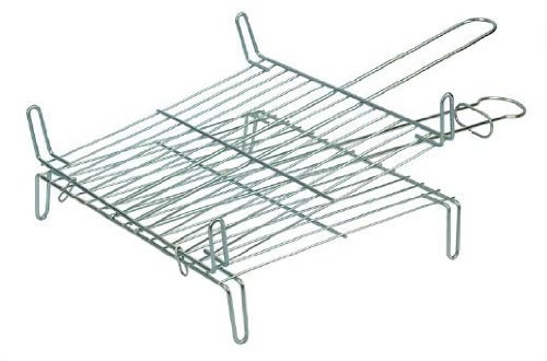 Flores Cortés 33504 – Grille double zinguée, 40 x 40 x 20 cm, galvanisé
