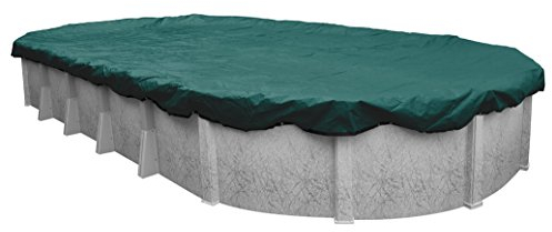 Pool Mate 391530-4-PM Ovale Winter-Poolabdeckung, 4,6 x 9,1 m, Blaugrün