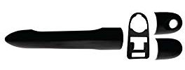 FFTH Kit poignées Ouverture Porte extérieure pour Renault Clio 3 Oe 7701478188