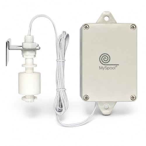 MySpool Water Level Alert with Text Message and Email Notifications, Battery Powered with a Float Sensor