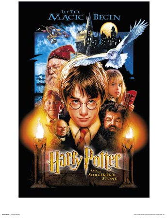 empireposter Harry Potter - Stein der Weisen - hochwertiger Kunstdruck mit den Maßen 30x40 cm