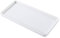 1pc Large Ceramic Bathroom Storage Tray Elegant White Porcelain Organizer for Jewelry Perfume and Cosmetics Use