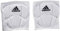 adidas,unisex-adult,Sleek 5 Inch Knee Pad,White/Black,Large