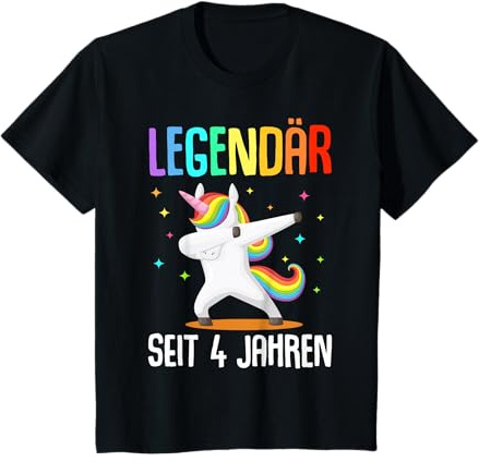 4. Geburtstag Junge Mädchen 4 Jahre 2022 Lustig Geschenk T-Shirt
