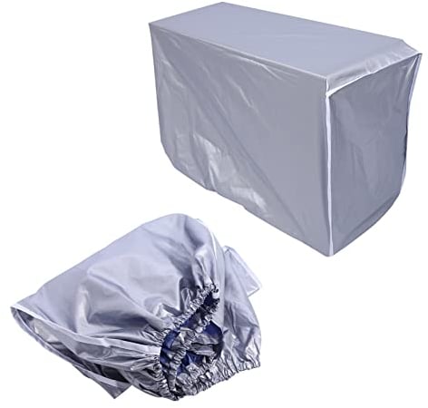 KUIKUI Außenklimaanlage Abdeckungs, Klimaanlagen Abdeckung Polyester Klimaanlage Staubschutz Klimaanlage Abdeckung Außen, Anti Staub Anti Schnee wasserdichte Sunproof, 80 x 28 x 54cm