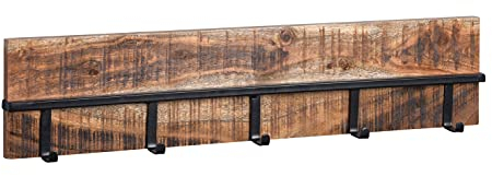 M2 Kollektion Colorado, Holz, Braun, schwarz, 70x15x6cm