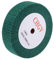 sourcing map Roue à lamelles abrasives pour acier inoxydable, cuivre, 200 mm x 50 mm, grain 240