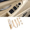 CHUANGHUI Car Door Handle Cover for BMW 5 Series F10 2011-2016 Interior Door Handles Replace Trim Cover 520i 528i 530i 535d 535i 550i (Beige)