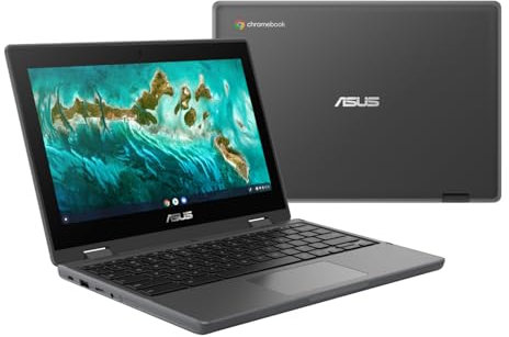 ASUS Chromebook Flip CR1 11 6 Celeron 32GB Grigio