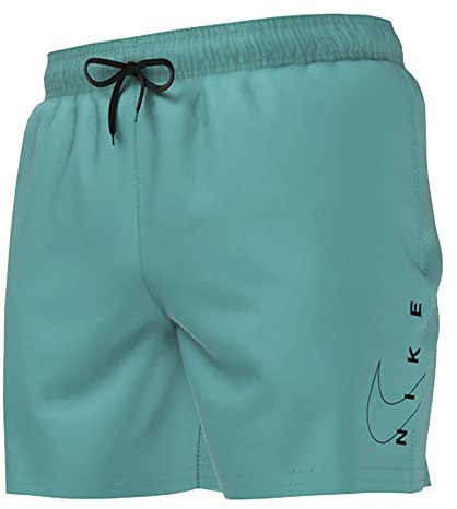 Nike Short de Bain pour Homme - Short de Bain - Short de Plage - Short de Volley - Couleur : Vert - Article : -339 Washed Teal - Taille XL, Vert, XL