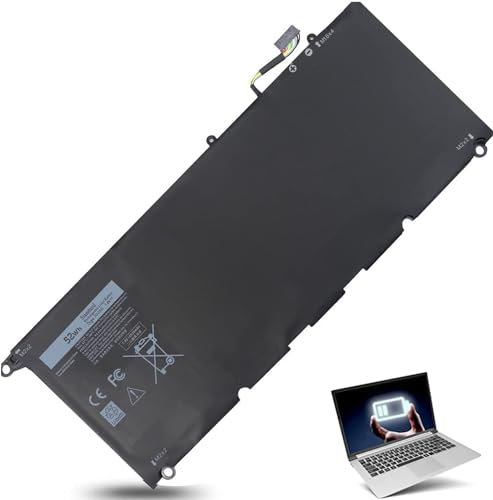 JD25G 90V7W XPS 13 9350 9343 Batterie pour Dell XPS 13 9343 9350 P54G JHXPY JHXPY53 5K9CP DIN02 090V7W 0DRRP RWT1R 0N7T6 XPS13D-9343-1708 13D-9343-3708 13-9350-D1508G D1708