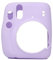 Camera Silicone Case for Fujifilm for Instax Mini11 Mini 11 Mini Camera Shell Protective Case Soft Shell Solid Color Scratch-Proof Case (Purple)