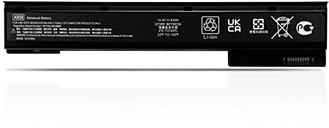K KYUER AR08 AR08XL Laptop Batteria per HP ZBook 15 G1 G2 ZBook 17 G1 G2 Mobile Workstation i7-4700MQ i7-4800MQ 4900MQ 4600M 4710MQ 4810MQ 4910MQ HSTNN-C76C HSTNN-C77C HSTNN-IB4I HSTNN-IB4H HSTNN-DB41