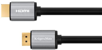 Krüger&Matz HDMI-HDMI-Kabel KM1203 1m Basic