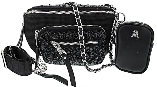 STEVE MADDEN Damen Umhängetasche BMAXIMA schwarz One Size