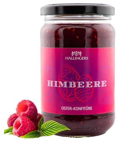 Hallingers Ostergeschenke für Osterkörbchen zu Ostern, Handgerührte Konfitüre fürs Osterfrühstück - Made in Germany