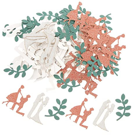 PRETYZOOM Dekoratives Konfetti-papier Für Hochzeitsfeiern Streupapier Für Tische 2 Pakete Sicher Für Brautpartys