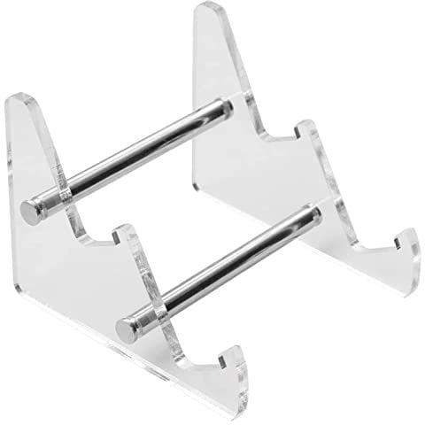 Paopaoldm 3 Tiers Display Keyboard Holder Transparent Acrylic Keyboard Stand For Computer Mechanical Keyboard Rack Storage Keyboard Stand For Desk