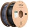 eSUN PETG Filament 1.75 mm, PETG 3D Printer Filament, Measurement Accuracy +/- 0.03 mm, 1KG pro Spule, 2 Spulen 3D Druck Filament für 3D Drucker, Einfarbig schwarz+Einfarbig grau