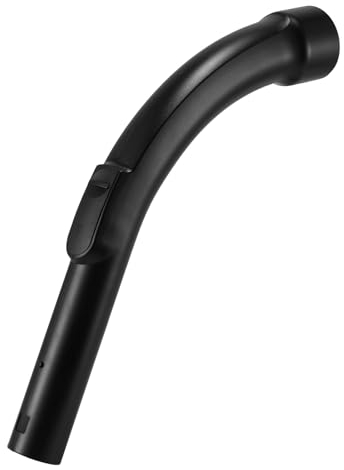 Porcyco Schlauchanschlusszubehör, Handgriff geeignet für Miele S8340 + 8360 PowerLine S8730 Staubsauger, Griffrohr mit 35 mm Rohranschluss und Saugkraftregulierung