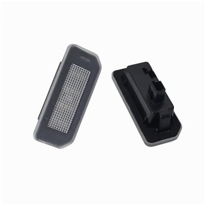 UFITIDU License Plate Light 2PCS Error Free Rear Led License Number Plate Light Lamp For Tesla For Model 3 Model Y 2020 2021 2022 Car Light Assembly License Number Plate Lights