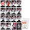 Bundle mit Topps Match Attax Bundesliga - 2024/25 - Mannschaftspaket - Eintracht Frankfurt + Exklusive Collect-it Hüllen