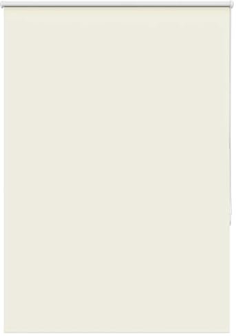 vidaXL Estor Enrollable Opaco Blanco Roto 105x130cm Tela Ancho 100,7cm, Estor día y Noche, Estor de Cocina, Estor Opaco Enrollable, Estor Opaco