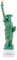 Kremers Schatzkiste Freiheitsstatue Dekofigur 22 cm grün Polyresin handbemalt I Statue of Liberty Miniatur Skulptur 22x5,5x5cm I Innenbereich Deko Figur New York Souvenir Geschenkidee