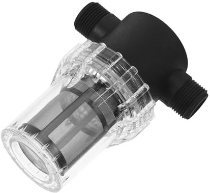 KICHOUSE Tubo Per Acqua Con Rete Filtro Per Irrigazione Giardino Pompa Acqua Camper e Lavaggio Auto Trattiene Sabbia e Detriti Installazione Semplice e Costruzione Robusta