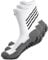 HIKERHEAVENLAR Weiß Rutschteste Fussballsocken Herren Grip Fußball Socken Damen Stoppersocken Yogasocken Baumwolle Gripy Sportsocken Basketball Tennis Gym Golf Wander Handball 36-42 Weißgrau M 3P