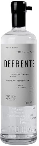 Defrente Tequila Blanco 70 cl – Smooth Blue Agave Blanco with Citrus & Pepper Notes - 35% ABV