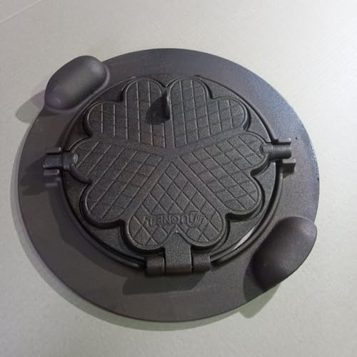 Gusseisen Waffeleisen Herzwaffeln Waffelautomat Wafflemaker Neu Modern