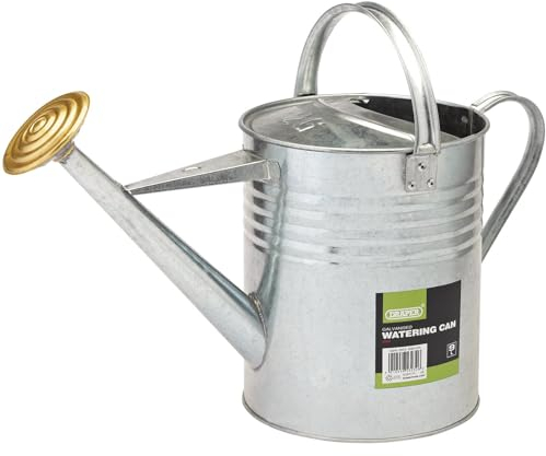 Draper GWC9 9 litri galvanizzato annaffiatoio, grigio