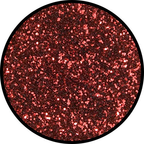 Eulenspiegel 902677 - Profi Effekt Polyester-Streuglitzer - Rosenrot - 2g