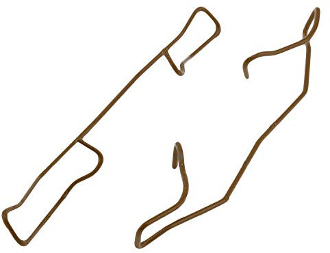 ACDelco 18K1006X Professional Front Disc Brake Caliper Hardware Kit with Springs