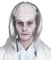 Boland 86338 - Perücke Zombie, weiß