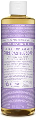 Dr. Bronners Lavender 16oz. Castile Soap