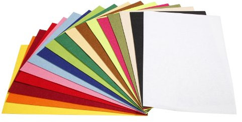 Filz-Platte 75 x 50 cm 3 mm rot