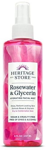 Heritage Products Rosewater And Glycerin - 8 Fl Oz