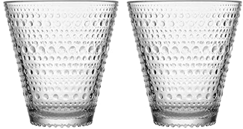 Iittala 1018763 Kastehelmi 2-er Set Trinkgläser 30 cl, klar, Glas